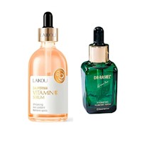 Serum Vitamina C - Laikou  + Serum TE verde - Dr Rashel